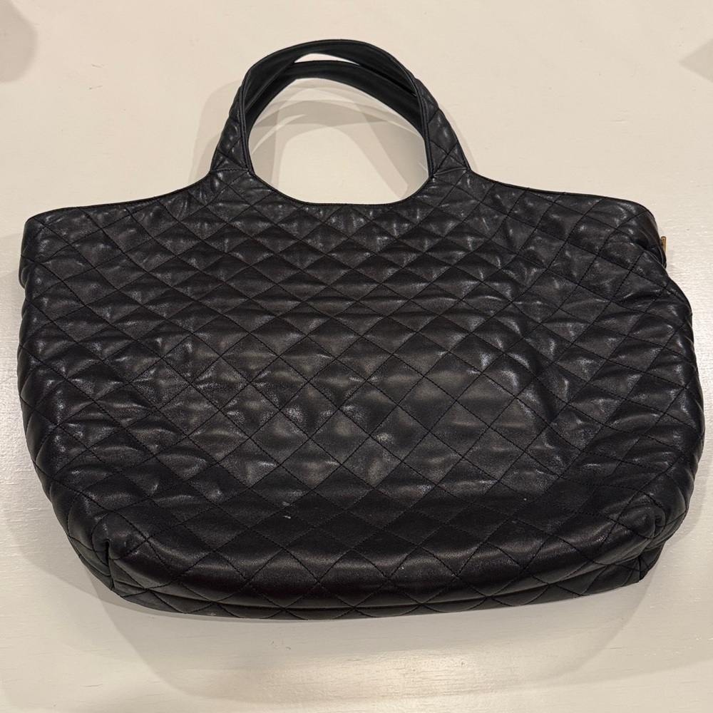 Yves Saint Laurent Icare lambskin quilted Tote Bag w/ pochette - Picture 12 of 16